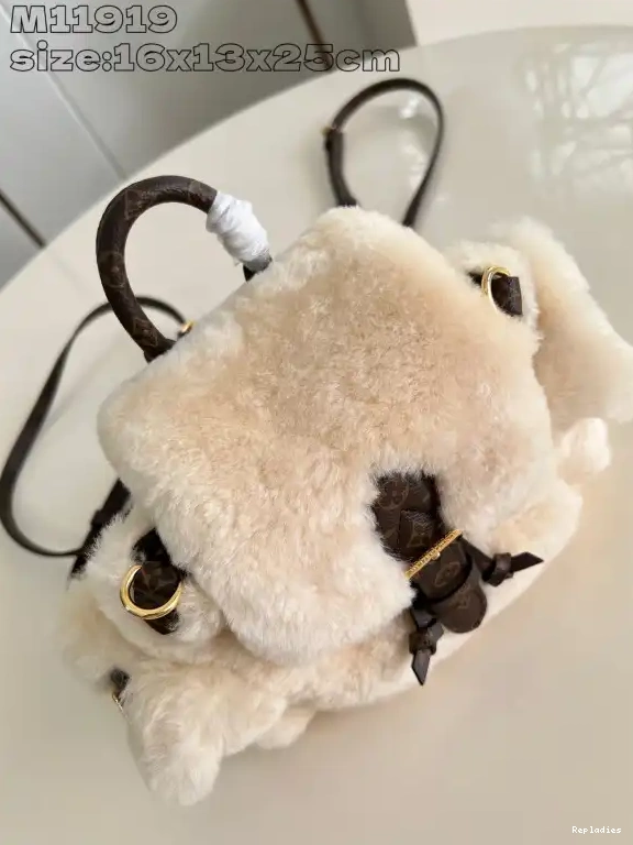 Cheap Nano Louis Teddy Backpack Vuitton Ski 0526